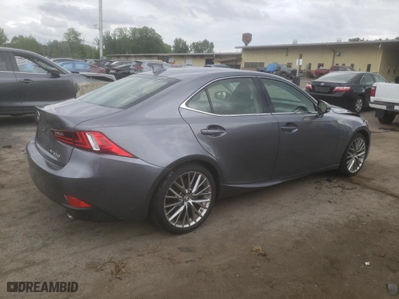2014 Lexus IS 250 with VIN JTHCF1D20E5009108, listed as a Copart auction lot 58121994 with 78,346 mi miles and Clean Title. Bid and sale history available at carsss.com. Image 3.