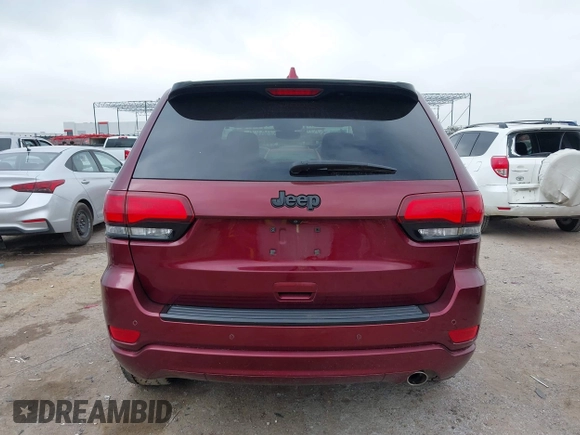 2018 Jeep Grand Cherokee Altitude with VIN 1C4RJEAGXJC281236, listed as a IAAI auction lot 42378899 with 102,276 mi miles and . Bid and sale history available at DreamBid. Image 16.