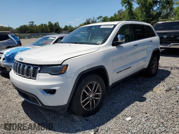 2017 Jeep Grand Cherokee Limited with VIN 1C4RJEBG8HC779640, listed as a Copart auction lot 52958525 with 0 mi miles and Clean Title. Bid and sale history available at carsss.com. Image 1.