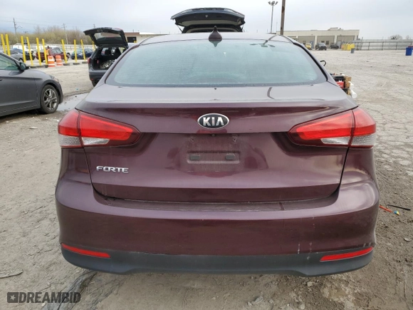 2018 Kia Forte LX with VIN 3KPFL4A7XJE173375, listed as a Copart auction lot 52443705 with 116,289 mi miles and Clean Title. Bid and sale history available at carsss.com. Image 6.