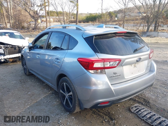 2019 Subaru Impreza Premium z VIN 4S3GTAC61K3758460, wystawiony jako IAAI lot #41322769 z przebiegiem 115 532 mil mil oraz . Historia ofert i sprzedaży dostępna na DreamBid. Obrazek 3.