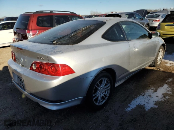 2006 Acura RSX with VIN JH4DC54806S002056, listed as a Copart auction lot 82717274 with 153,961 mi miles and Clean Title. Bid and sale history available at carsss.com. Image 3.