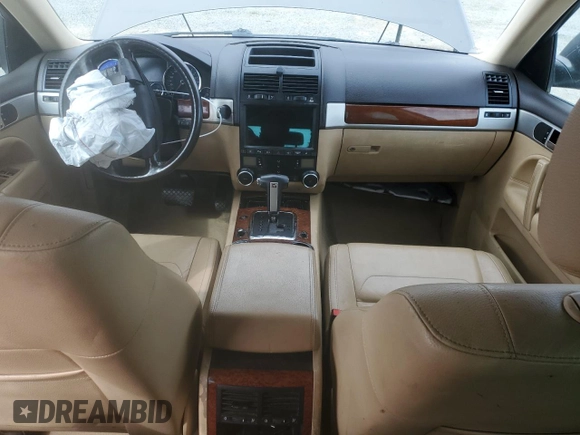 2010 Volkswagen Touareg VR6 with VIN WVGBF7A98AD002467, listed as a Copart auction lot 49431605 with Not Provided miles and Salvage Title. Bid and sale history available at DreamBid. Image 8.