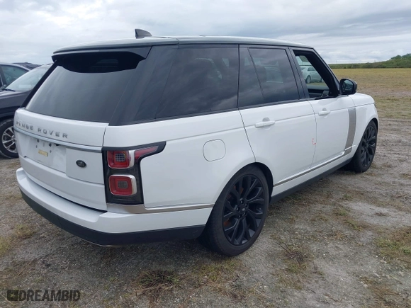 2021 Land Rover Range Rover Westminster with VIN SALGS2RU0MA446717, listed as a IAAI auction lot 40530004 with 1 mi miles. Bid and sale history available at carsss.com. Image 4.