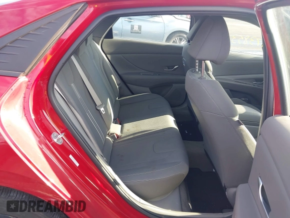 2023 Hyundai Elantra SEL with VIN KMHLM4AG9PU522161, listed as a IAAI auction lot 41738537 with 30,035 mi miles and . Bid and sale history available at DreamBid. Image 8.
