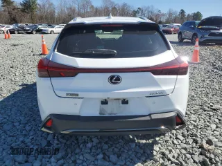 2019 Lexus UX with VIN JTHY3JBH4K2010023, listed as a Copart auction lot 46810405 with 92,306 mi miles and Salvage Title. Bid and sale history available at carsss.com. Image 6.