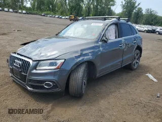 2016 Audi Q5 Premium Plus with VIN WA1D7AFPXGA067596, listed as a Copart auction lot 66869535 with 104,105 mi miles and Salvage title. Bid and sale history available at DreamBid. Image 1.