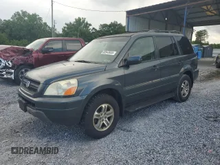 2005 Honda Pilot EX-L с VIN 5FNYF18535B057082, выставлен на аукционе Copart как лот 60943655 с пробегом 317 367 миль миль и Чистый • Clean title. История ставок и продаж доступна на DreamBid. Изображение 1.