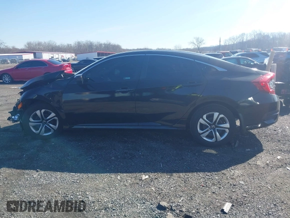 2018 Honda Civic LX with VIN 19XFC2F58JE042456, listed as a IAAI auction lot 41823195 with 45,291 mi miles and . Bid and sale history available at DreamBid. Image 15.