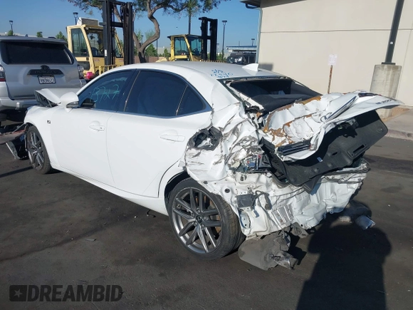 2016 Lexus IS 200t with VIN JTHBA1D25G5029674, listed as a IAAI auction lot 42513727 with Not provided miles and . Bid and sale history available at DreamBid. Image 3.