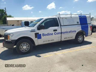 2018 Ford F-150 XL with VIN 1FTMF1CB6JKC15519, listed as a Copart auction lot 63031895 with 214,822 mi miles and Salvage title. Bid and sale history available at DreamBid. Image 1.