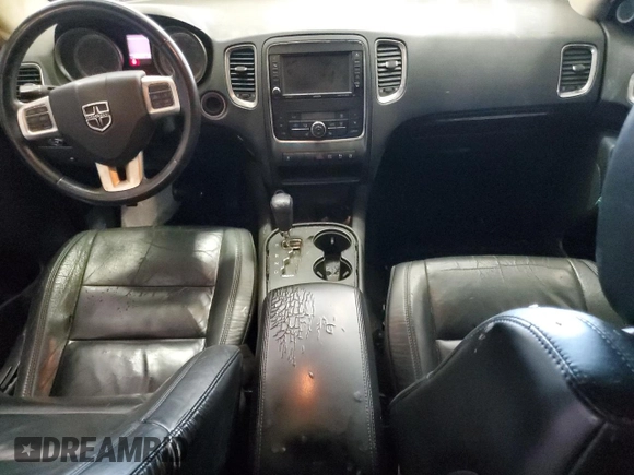 2013 Dodge Durango Crew with VIN 1C4RDHDG5DC617402, listed as a Copart auction lot 58056795 with 180,990 mi miles and Salvage title. Bid and sale history available at DreamBid. Image 8.