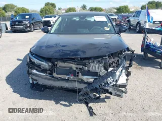 2025 Honda Civic Sedan LX with VIN 2HGFE2F28SH547596, listed as a IAAI auction lot 41248083 with 1 mi miles. Bid and sale history available at carsss.com. Image 6.