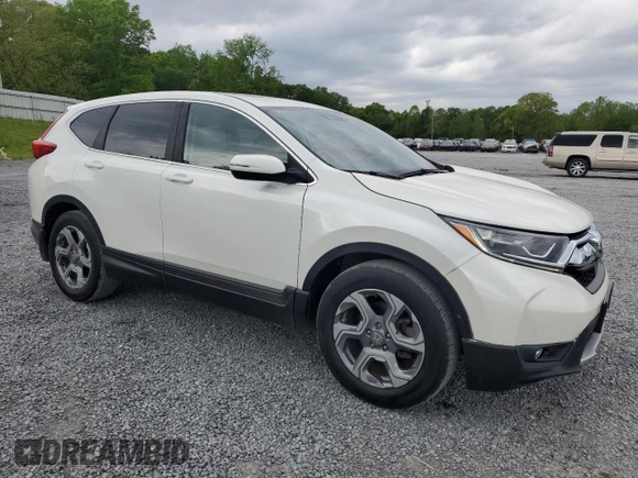 2017 Honda CR-V EX-L with VIN 2HKRW1H81HH516064, listed as a Copart auction lot 53435025 with 110,621 mi miles and Salvage Title. Bid and sale history available at carsss.com. Image 4.