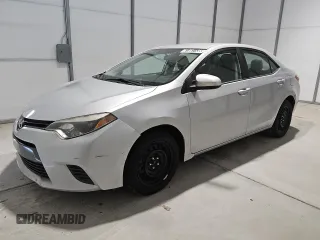 2016 Toyota Corolla L with VIN 2T1BURHE5GC712621, listed as a Copart auction lot 61561135 with 266,753 mi miles and Clean title. Bid and sale history available at DreamBid. Image 1.