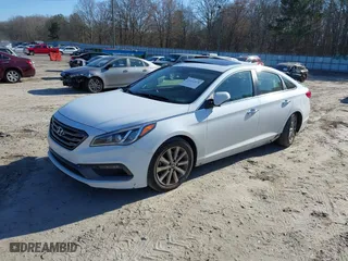 2016 Hyundai Sonata 2.4L Sport with VIN 5NPE34AF7GH406121, listed as a IAAI auction lot 41652078 with 90,445 mi miles. Bid and sale history available at carsss.com. Image 17.