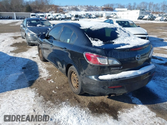 2012 Mazda 3 i Sport with VIN JM1BL1UG3C1519376, listed as a IAAI auction lot 41417140 with 214,831 mi miles and . Bid and sale history available at DreamBid. Image 3.