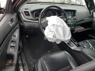 2016 Kia Cadenza Premium with VIN KNALN4D7XG5207034, listed as a Copart auction lot 82035124 with 138,410 mi miles and Salvage Title. Bid and sale history available at carsss.com. Image 8.