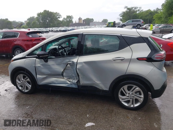 2023 Chevrolet Bolt EV 1LT with VIN 1G1FW6S03P4140824, listed as a IAAI auction lot 42383006 with 23,942 mi miles and . Bid and sale history available at DreamBid. Image 14.