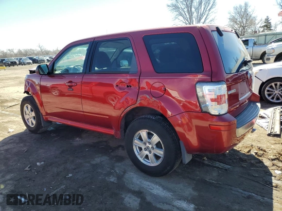 2009 Mercury Mariner with VIN 4M2CU81G79KJ03813, listed as a Copart auction lot 46481515 with Not provided miles and Salvage title. Bid and sale history available at DreamBid. Image 2.