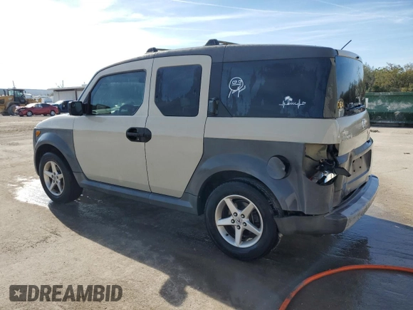 2005 Honda Element LX with VIN 5J6YH17355L012730, listed as a Copart auction lot 43391835 with 40,626 mi miles and Salvage Title. Bid and sale history available at DreamBid. Image 2.