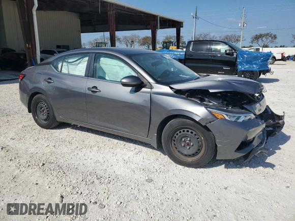 2023 Nissan Sentra S with VIN 3N1AB8BV4PY312945, listed as a Copart auction lot 51890015 with 12,066 mi miles and Non Repairable. Bid and sale history available at DreamBid. Image 4.