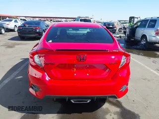 2020 Honda Civic Sedan Sport with VIN 2HGFC2F89LH506471, listed as a IAAI auction lot 42003651 with 70,311 mi miles. Bid and sale history available at carsss.com. Image 16.