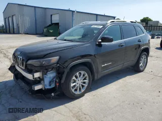 2019 Jeep Cherokee Latitude with VIN 1C4PJLCB1KD273261, listed as a Copart auction lot 59279545 with 83,466 mi miles and Salvage title. Bid and sale history available at DreamBid. Image 1.