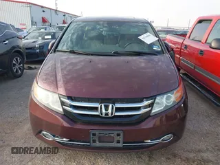 2015 Honda Odyssey Touring Elite with VIN 5FNRL5H98FB111226, listed as a IAAI auction lot 42136888 with 60,266 mi miles and . Bid and sale history available at DreamBid. Image 12.