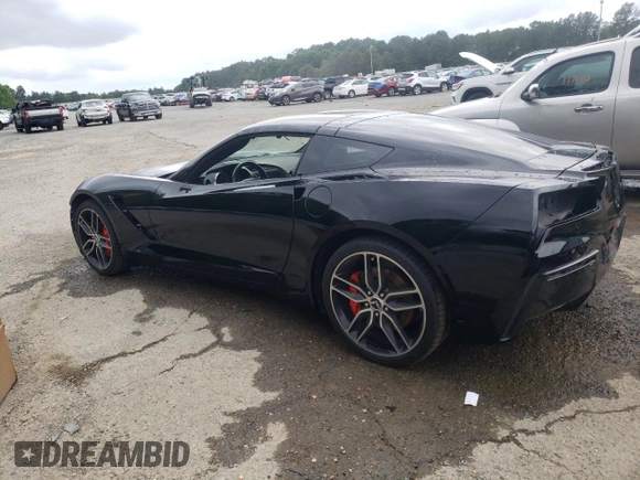 2015 Chevrolet Corvette Z51 2LT with VIN 1G1YK2D77F5109902, listed as a Copart auction lot 50784194 with 128,877 mi miles and Salvage title. Bid and sale history available at DreamBid. Image 2.