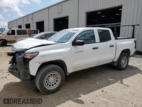 2023 Chevrolet Colorado 2WD Work Truck z VIN 1GCPSBEK1P1132168, wystawiony jako Copart lot #52357255 z przebiegiem 37 867 mil mil oraz Szkoda całkowita • Salvage title. Historia ofert i sprzedaży dostępna na DreamBid. Obrazek 1.