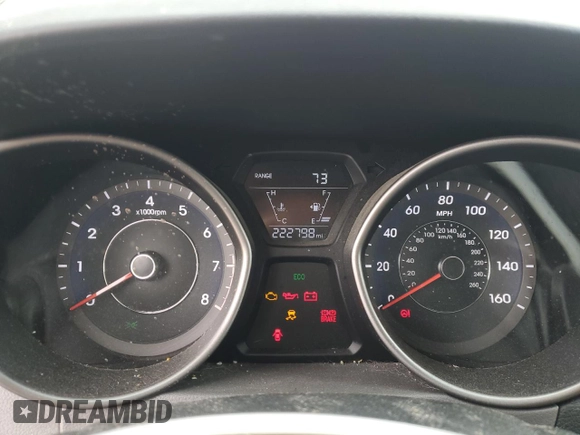 2015 Hyundai Elantra SE z VIN 5NPDH4AE6FH557258, wystawiony jako Copart lot #61659375 z przebiegiem 222 798 mil mil oraz Nie do naprawy • Non repairable. Historia ofert i sprzedaży dostępna na DreamBid. Obrazek 9.