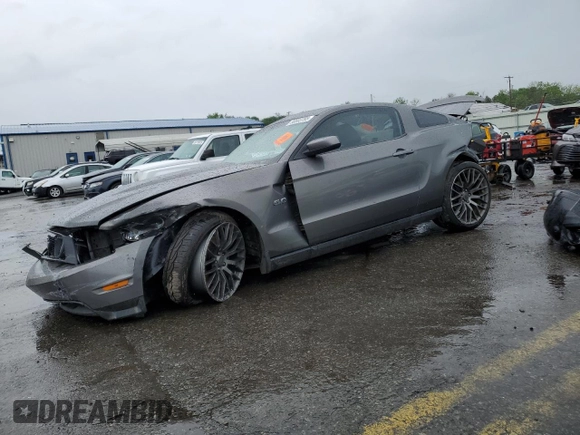 2011 Ford Mustang GT with VIN 1ZVBP8CF4B5130286, listed as a Copart auction lot 56503785 with Not provided miles and Salvage title. Bid and sale history available at DreamBid. Image 1.