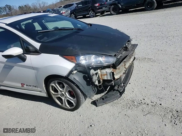 2015 Ford Fiesta ST with VIN 3FADP4GX9FM224130, listed as a Copart auction lot 48234025 with 157,780 mi miles and Salvage Title. Bid and sale history available at carsss.com. Image 11.
