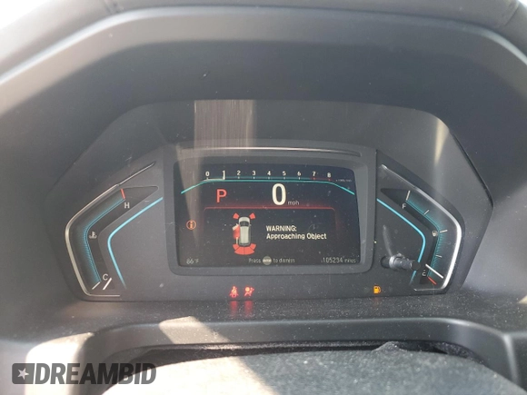 2018 Honda Odyssey Elite with VIN 5FNRL6H95JB062033, listed as a Copart auction lot 63732915 with 105,234 mi miles and Salvage title. Bid and sale history available at DreamBid. Image 9.