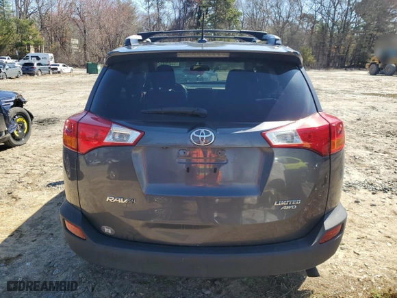 2013 Toyota RAV4 Limited with VIN 2T3DFREV7DW069973, listed as a Copart auction lot 53015445 with 50,754 mi miles and Clean Title. Bid and sale history available at carsss.com. Image 6.