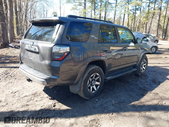 2019 Toyota 4Runner SR5 с VIN JTEBU5JR7K5661632, выставлен на аукционе IAAI как лот 41634341 с пробегом 65 485 миль миль и . История ставок и продаж доступна на DreamBid. Изображение 4.