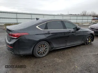 2018 Genesis G80 Sport with VIN KMHGN4JB2JU232239, listed as a Copart auction lot 41812803 with 79,720 mi miles and . Bid and sale history available at carsss.com. Image 3.