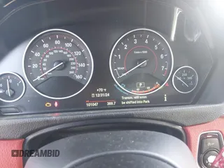 2015 BMW 4 Series 435i with VIN WBA4B1C59FD955497, listed as a IAAI auction lot 41174096 with 101,047 mi miles and . Bid and sale history available at carsss.com. Image 15.