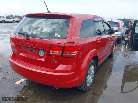 2014 Dodge Journey SE with VIN 3C4PDCAB6ET216577, listed as a IAAI auction lot 41717468 with 185,327 mi miles. Bid and sale history available at carsss.com. Image 4.