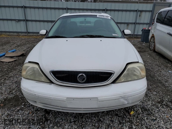 2000 Mercury Sable with VIN 1MEFM53U3YA617844, listed as a Copart auction lot 86656124 with 160,318 mi miles and Salvage title. Bid and sale history available at DreamBid. Image 5.