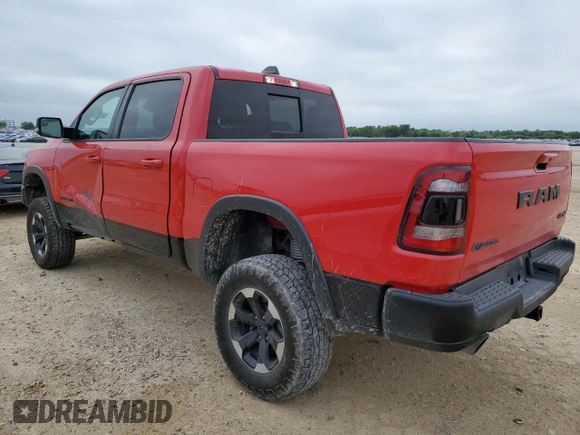 2022 Ram 1500 Rebel z VIN 1C6SRFLTXNN204328, wystawiony jako Copart lot #55575875 z przebiegiem 37 663 mil mil oraz Szkoda całkowita • Salvage title. Historia ofert i sprzedaży dostępna na DreamBid. Obrazek 2.