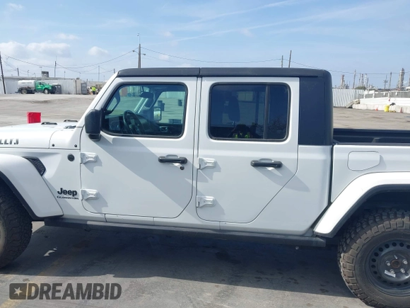 2022 Jeep Gladiator Texas Trail with VIN 1C6HJTAG1NL148524, listed as a IAAI auction lot 42128920 with 42,004 mi miles. Bid and sale history available at carsss.com. Image 14.