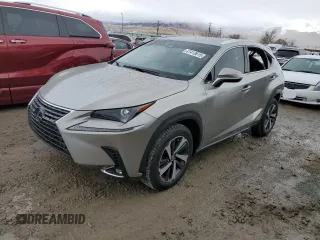 2021 Lexus NX with VIN JTJGJRDZ1M2149890, listed as a Copart auction lot 47413615 with 50,243 mi miles and Salvage Title. Bid and sale history available at carsss.com. Image 1.