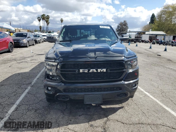 2024 Ram 1500 Tradesman with VIN 1C6SRECG7RN123192, listed as a Copart auction lot 45381105 with 11,283 mi miles and Salvage title. Bid and sale history available at DreamBid. Image 5.