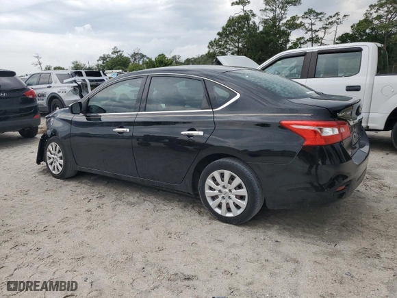 2019 Nissan Sentra SV with VIN 3N1AB7AP0KY438872, listed as a Copart auction lot 50537655 with 45,531 mi miles and Non Repairable. Bid and sale history available at carsss.com. Image 2.