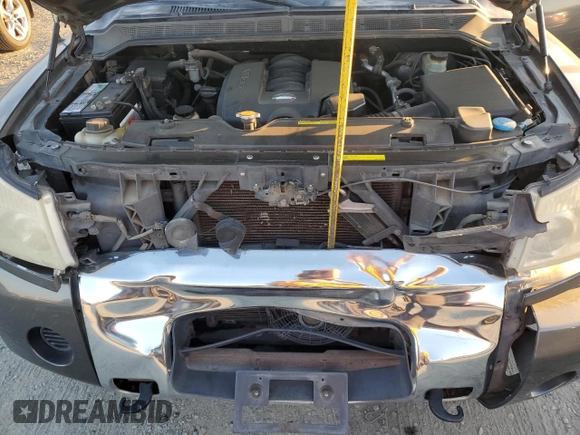 2005 Nissan Titan XE with VIN 1N6AA07AX5N541029, listed as a Copart auction lot 42876525 with 136,543 mi miles and Salvage Title. Bid and sale history available at DreamBid. Image 11.