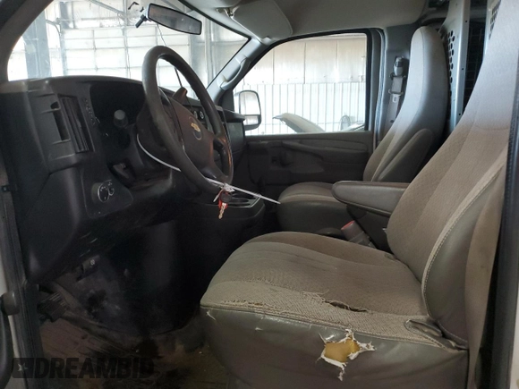 2012 Chevrolet Express Cargo with VIN 1GCZGTBG4C1169550, listed as a Copart auction lot 56743465 with 172,389 mi miles and Salvage title. Bid and sale history available at DreamBid. Image 7.