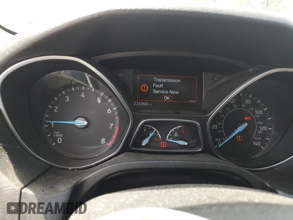 2016 Ford Focus SE with VIN 1FADP3F23GL271608, listed as a Copart auction lot 51681915 with 234,966 mi miles and Salvage Title. Bid and sale history available at carsss.com. Image 9.