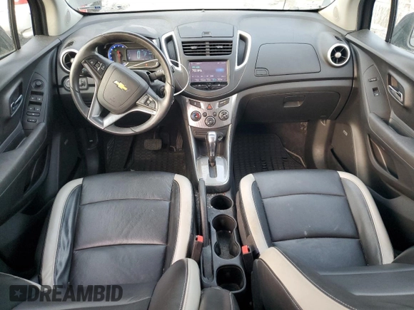 2016 Chevrolet Trax LTZ with VIN KL7CJRSB5GB707717, listed as a Copart auction lot 46509175 with 63,736 mi miles and Clean Title. Bid and sale history available at carsss.com. Image 8.